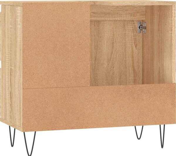 VidaXL Koupelnová skříňka pod umyvadlo 65x33x60cm kompozit [831607] Barva: dub sonoma