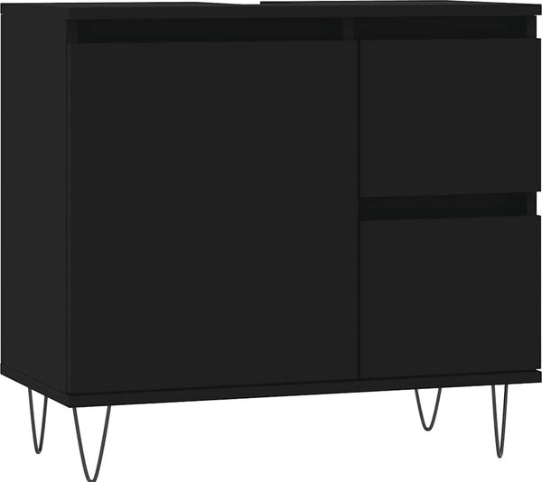 VidaXL Koupelnová skříňka pod umyvadlo 65x33x60cm kompozit [831607] Barva: dub sonoma