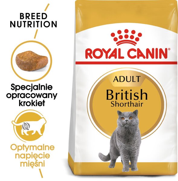 ROYAL CANIN FBN British Shorthair Adult suché krmivo pro kočky - 10 kg