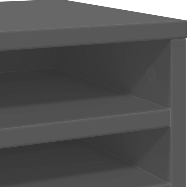 VidaXL Organizér na stůl 36 x 26 x 29,5 cm [848046] Barva: šedá sonoma