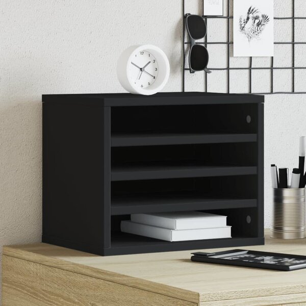 VidaXL Organizér na stůl 36 x 26 x 29,5 cm [848046] Barva: šedá sonoma
