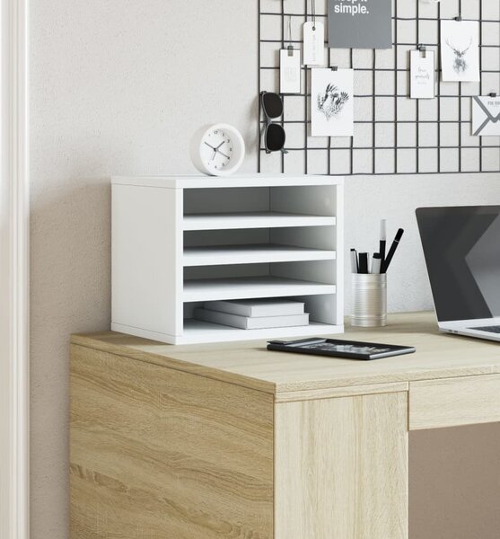 VidaXL Organizér na stůl 36 x 26 x 29,5 cm [848046] Barva: šedá sonoma