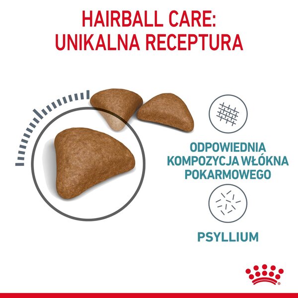 Royal Canin Hairball Care suché krmivo pro kočky 10 kg Dospělý jedinec Kukuřice, Drůbež, Rýže, Zeleninová