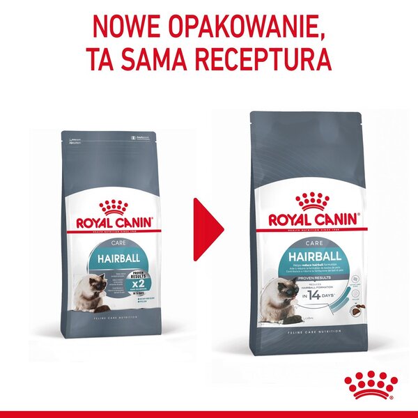 Royal Canin Hairball Care suché krmivo pro kočky 10 kg Dospělý jedinec Kukuřice, Drůbež, Rýže, Zeleninová