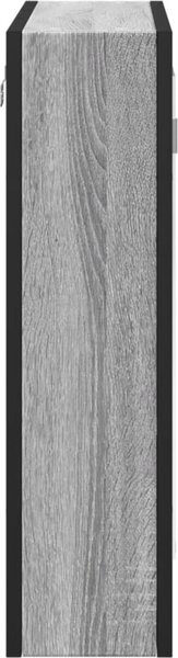 VidaXL Zrcadlová skříňka do koupelny, , 60 x 16 x 60 cm, imitace dřeva [842429] Barva: šedá sonoma