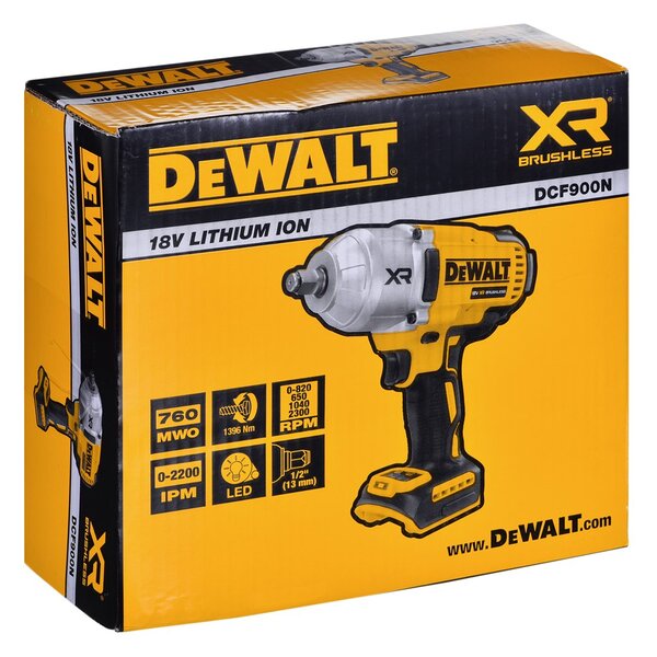 RÁZOVÝ UTAHOVÁK DEWALT DCF900N