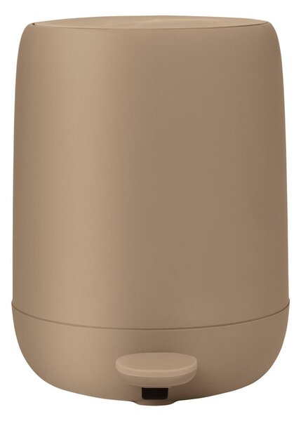 Hnědý odpadkový koš Blomus Sono, 3 l