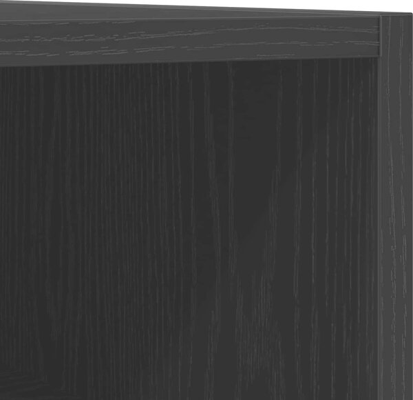 VidaXL Skříňka na LP desky 84,5 x 38 x 89 cm kompozitní dřevo [862870] Barva: Černý dub