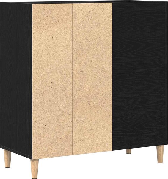 VidaXL Skříňka na LP desky 84,5 x 38 x 89 cm kompozitní dřevo [862870] Barva: Černý dub
