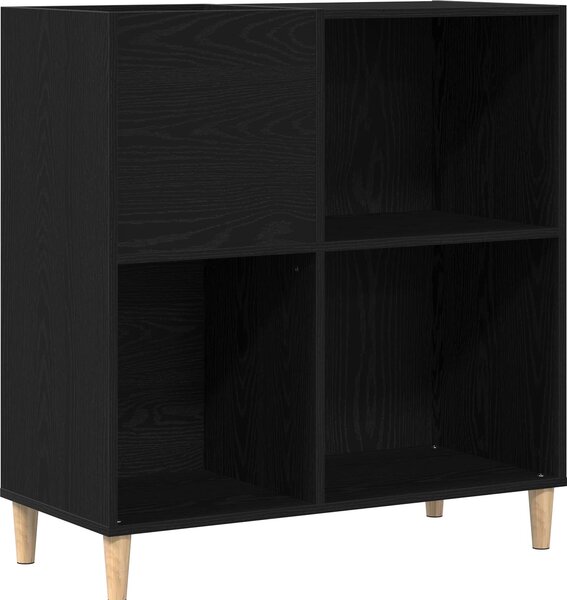 VidaXL Skříňka na LP desky 84,5 x 38 x 89 cm kompozitní dřevo [862870] Barva: Černý dub