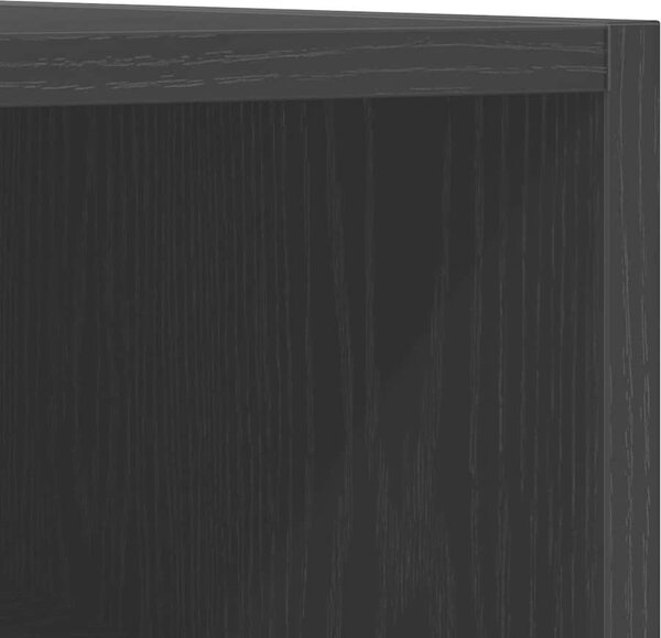 VidaXL Skříňka na LP desky 100x38x48 cm kompozitní dřevo [862869] Barva: Černý dub