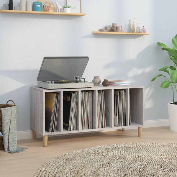 VidaXL Skříňka na LP desky 100 x 38 x 48 cm kompozitní dřevo [862868] Barva: Bílá