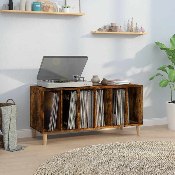 VidaXL Skříňka na LP desky 100 x 38 x 48 cm kompozitní dřevo [862868] Barva: Bílá