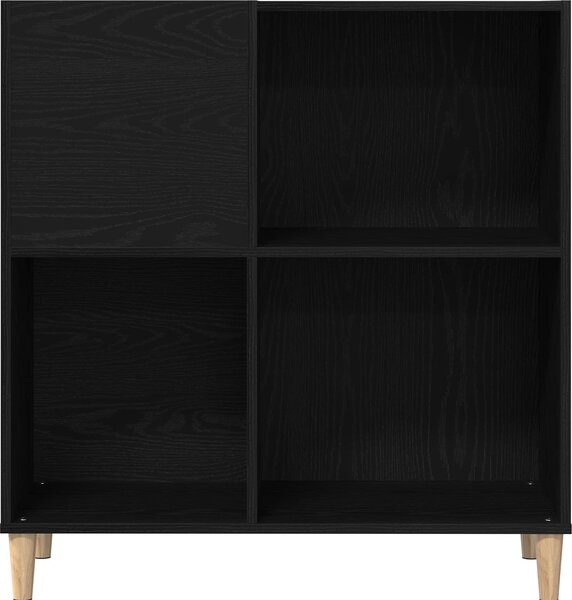 VidaXL Skříňka na LP desky 84,5 x 38 x 89 cm kompozitní dřevo [862870] Barva: Černý dub