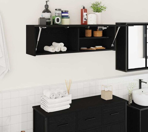 VidaXL Koupelnová nástěnná skříňka 100x25x30 cm kompozit [860094] Barva: Bílá