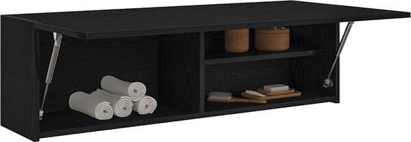 VidaXL Koupelnová nástěnná skříňka 100x25x30 cm kompozit [860094] Barva: Bílá