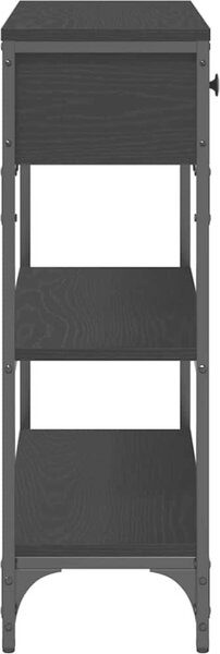 VidaXL Konzolový stolek 72,5 x 25 x 75 cm kompozitní dřevo [863521] Barva: dub artisan