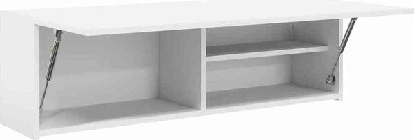 VidaXL Koupelnová nástěnná skříňka 100x25x30 cm kompozit [860094] Barva: Bílá