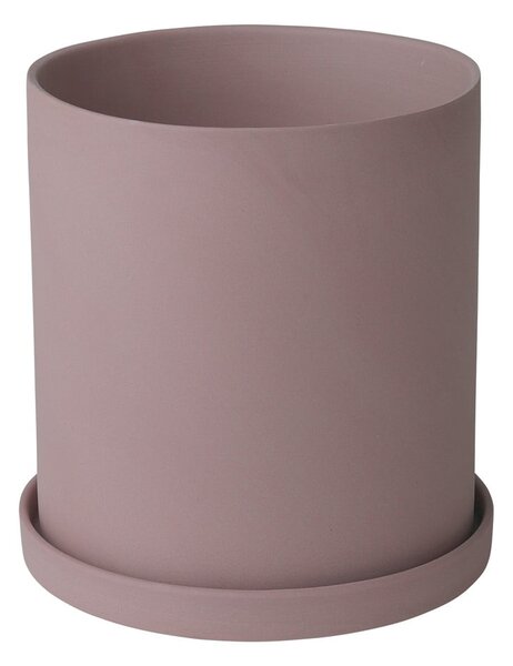 Růžový porcelánový květináč Blomus Nona