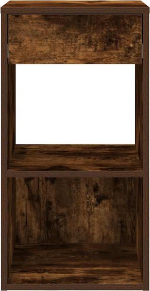 VidaXL Noční stolky se zásuvkou 2 ks 20x36x60 cm [858720] Barva: Bílá