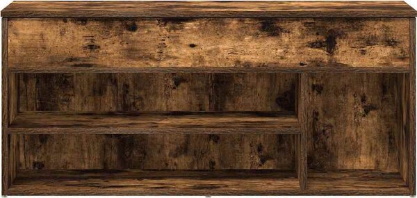 VidaXL Botník 102x30,5x45 cm kompozitní dřevo [859140] Barva: Černá