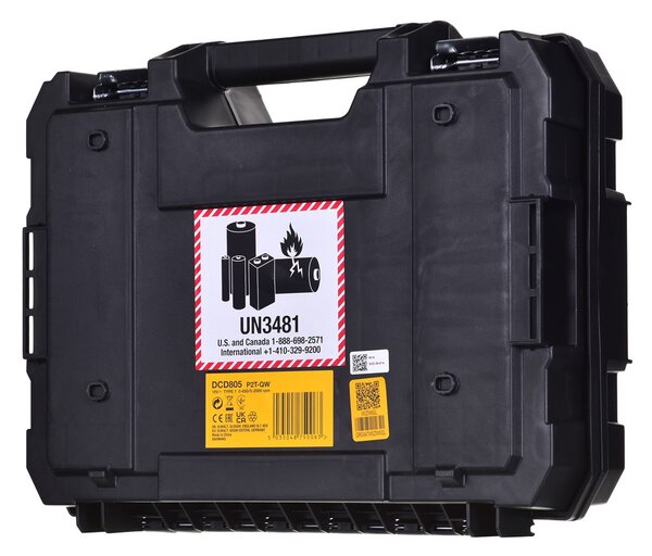 VRTÁK/ŘIDIČ DEWALT DCD805P2T 18V 2X5,0AH BL TSTAK
