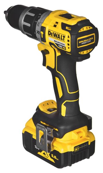 SADA NÁŘADÍ POWER TOOL COMBO DEWALT DCK266P2T (DCD796+DCF887) 2X5,0AH 18V