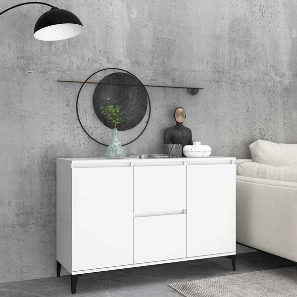 VidaXL Příborník 102 x 35 x 70 cm kompozitní dřevo [862597] Barva: Černý dub
