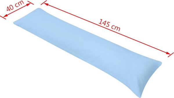 VidaXL Polštář pro spaní na boku, 40 x 145 cm, [132972] Barva: Šedá