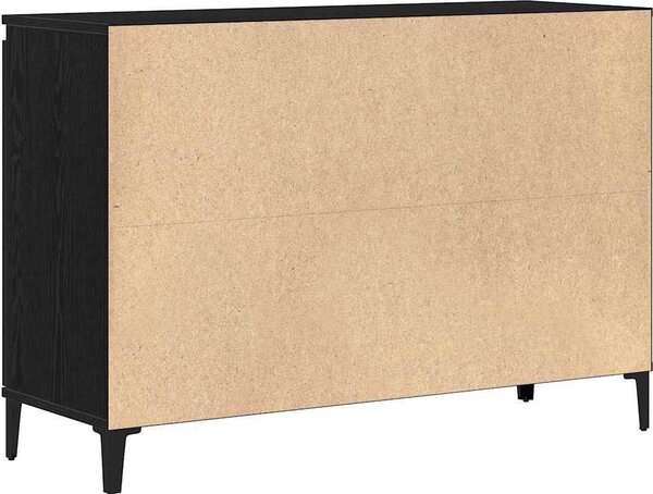 VidaXL Příborník 102 x 35 x 70 cm kompozitní dřevo [862597] Barva: Černý dub