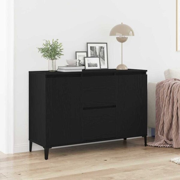 VidaXL Příborník 102 x 35 x 70 cm kompozitní dřevo [862597] Barva: Černý dub