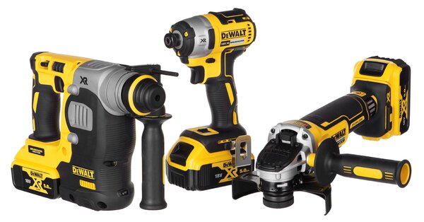 SADA NÁŘADÍ POWER TOOL COMBO DEWALT DCK305P3T (DCF887+DCH273+DCG405)