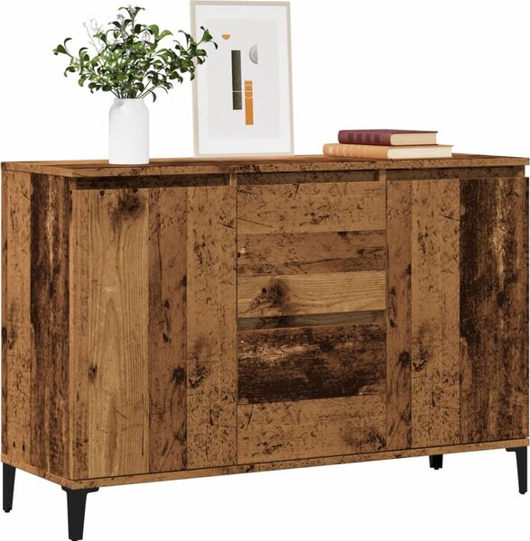 VidaXL Příborník 102 x 35 x 70 cm kompozitní dřevo [862597] Barva: Černý dub