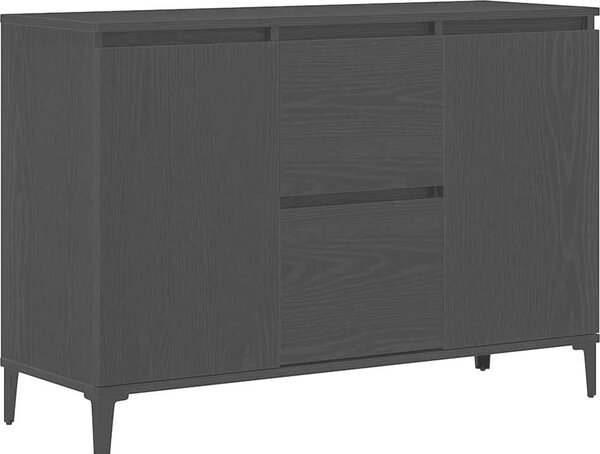 VidaXL Příborník 102 x 35 x 70 cm kompozitní dřevo [862597] Barva: Černý dub