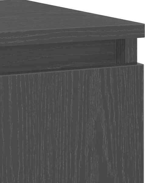 VidaXL Příborník 102 x 35 x 70 cm kompozitní dřevo [862597] Barva: Černý dub