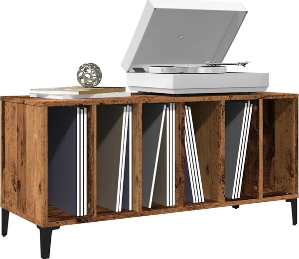 VidaXL Skříňka na LP desky 100x38x48 cm kompozitní dřevo [862869] Barva: Černý dub