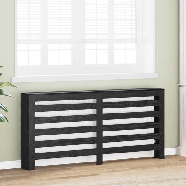 VidaXL Kryt radiátoru 175 x 20 x 82 cm Kompozitní dřevo [869221] Barva: Černý dub