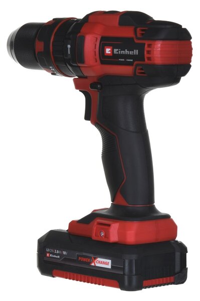 VRTÁK/ŘIDIČ EINHELL TE-CD 18/40 Li-i +64 (2×2,0Ah) 4513992