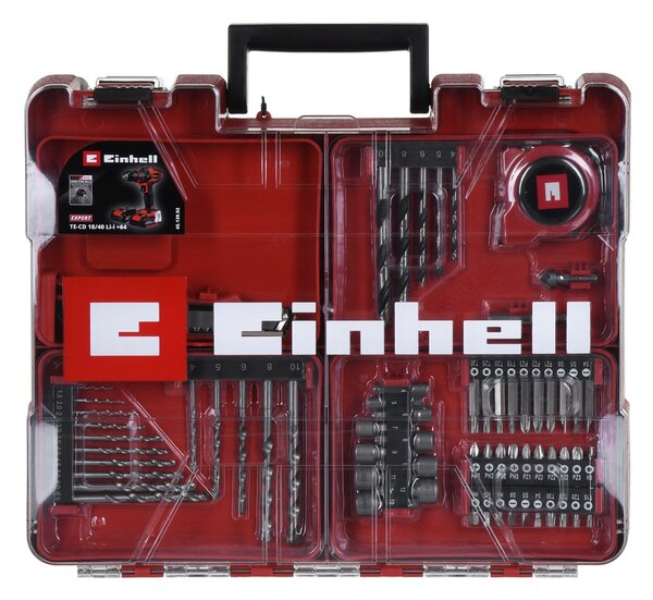 VRTÁK/ŘIDIČ EINHELL TE-CD 18/40 Li-i +64 (2×2,0Ah) 4513992
