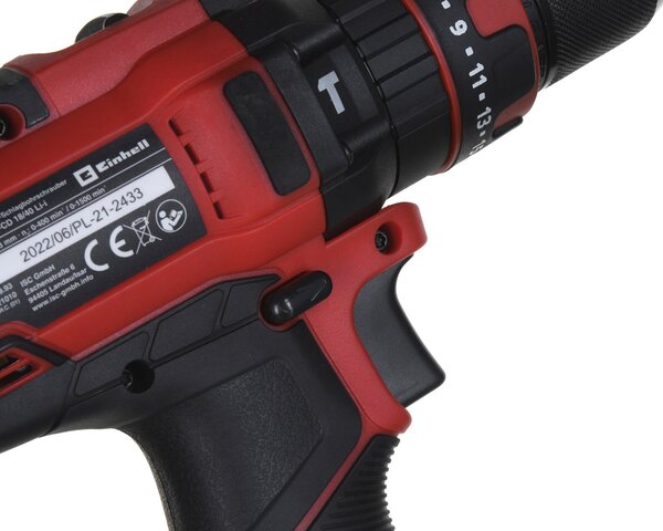 VRTÁK/ŘIDIČ EINHELL TE-CD 18/40 Li-i +64 (2×2,0Ah) 4513992