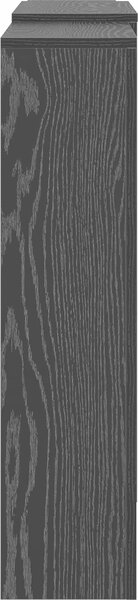 VidaXL Kryt radiátoru 205 x 21,5 x 83,5 cm [869227] Barva: dub artisan