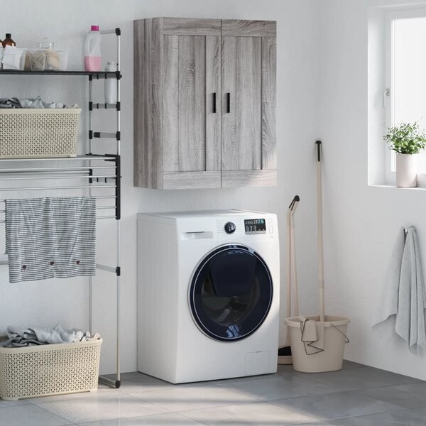 VidaXL Nástěnná skříňka artisan 69,5 x 34 x 90 cm kompozitní dřevo [862951] Barva: Černý dub
