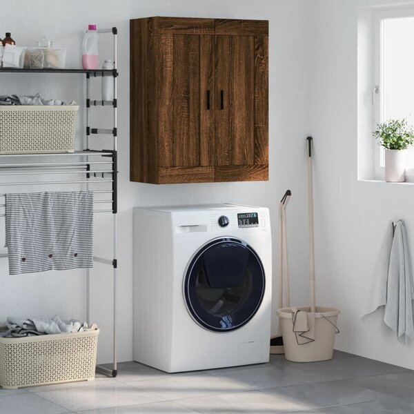 VidaXL Nástěnná skříňka artisan 69,5 x 34 x 90 cm kompozitní dřevo [862951] Barva: Černý dub
