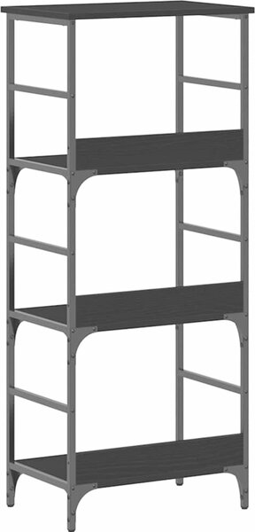 VidaXL Knihovna 50 x 33 x 117,5 cm kompozitní dřevo [863553] Barva: Černý dub