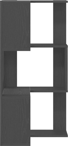 VidaXL Rohová 3patrová knihovna 50 x 50 x 102 cm kompozitní dřevo [868050] Barva: dub