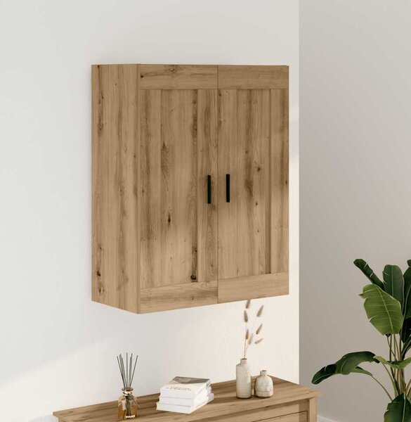VidaXL Nástěnná skříňka artisan 69,5 x 34 x 90 cm kompozitní dřevo [862951] Barva: Černý dub