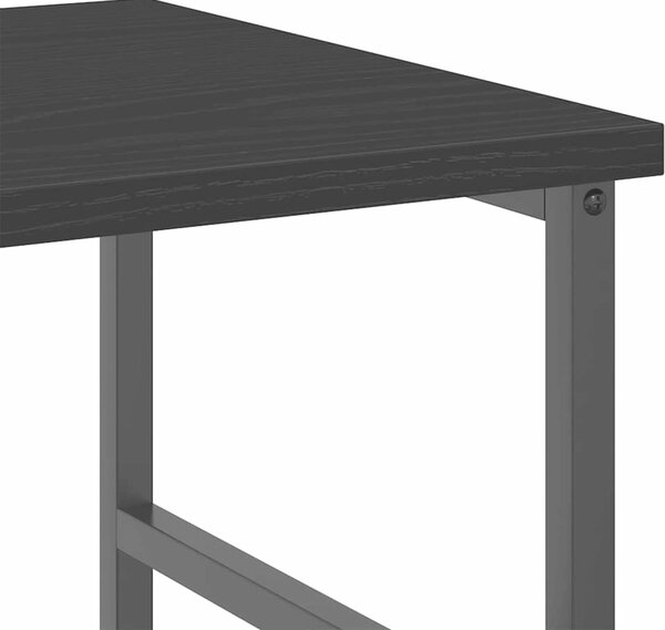 VidaXL Knihovna 50 x 33 x 117,5 cm kompozitní dřevo [863553] Barva: Černý dub