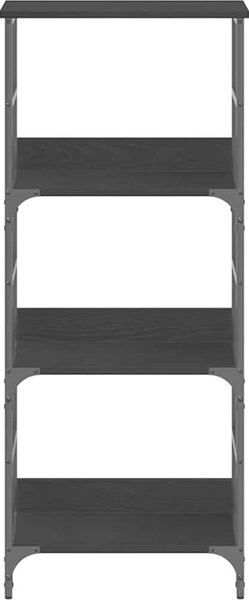 VidaXL Knihovna 50 x 33 x 117,5 cm kompozitní dřevo [863553] Barva: Černý dub