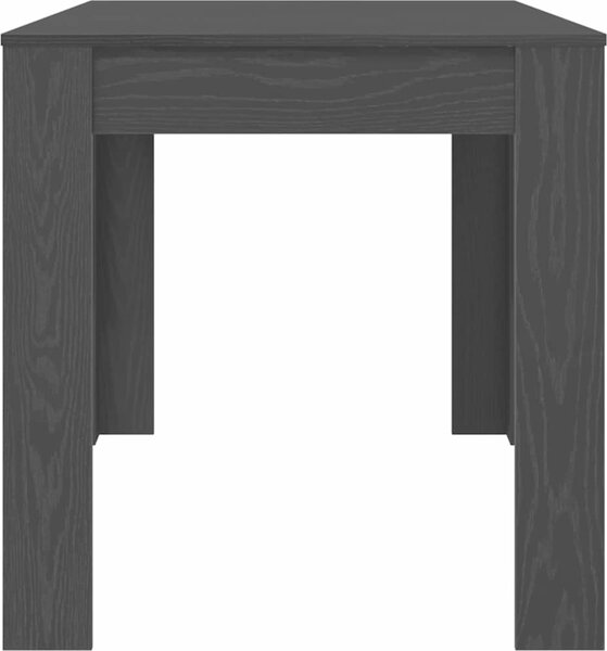 VidaXL Jídelní stůl 140 x 74,5 x 76 cm kompozitní dřevo [862053] Barva: Černý dub