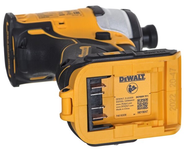 SADA NÁŘADÍ POWER TOOL COMBO DEWALT DCK2062M2T (DCD709+DCF809) 18V 2X4,0AH